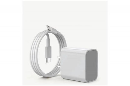 20W Fast Charger with Cable – USB-C to USB-C or USB-C to Lightning